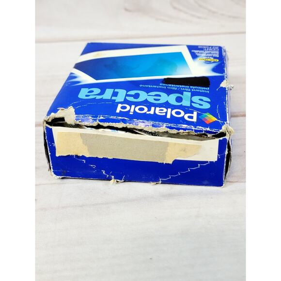 Vintage Polaroid Spectra Instant Film 1 Pack 10 Photos USA Expired 2004 Open Pkg - Picture 7 of 8